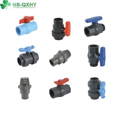 China Manual Driving Mode Flexible Ball Valve Set for Plastic Valves and Union Valve for sale