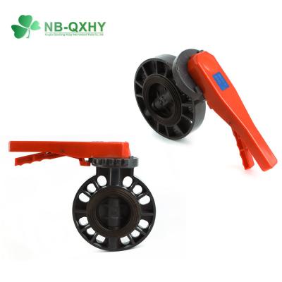 China Samples UPVC PVC Butterfly Valve Manual ISO9001 Butterfly Valve Ball Valve with Geartype for sale