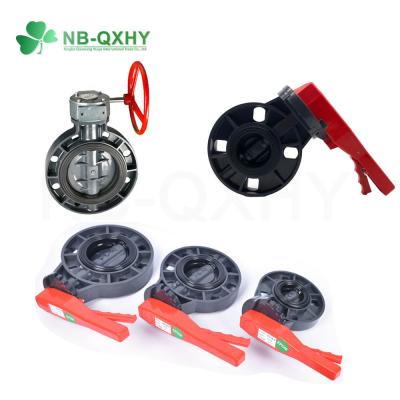 China Plastic Gray Industrial Valve CPVC PVC Ball Valve Water Butterfly Valve Agricultural 2