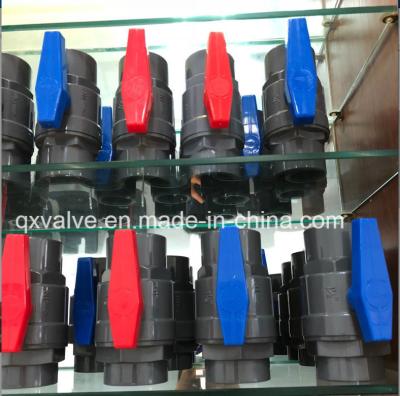 China Flexible Ball Valve With ABS Ball Structure PVC Handle Function Blow-Down Valve for sale