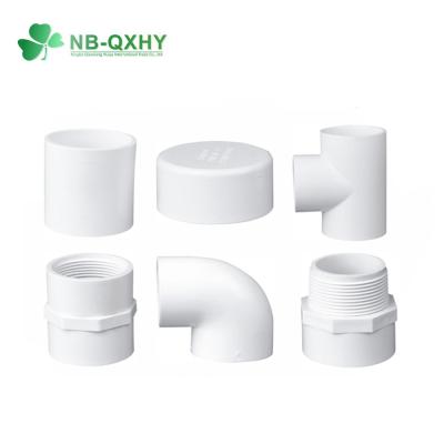 China Cap America Standard Plastic Plumbing ASTM Sch40 PVC Fitting Provide Replacement Services for sale