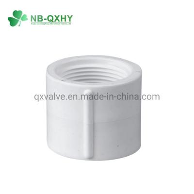 China UV Protection PVC BS Standard 2 prime Thread Female Coupling for Plastic Pipe Fitting for sale