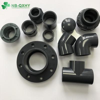 China High Thickness PVC Pipe Fitting Pn16 Elbow Pipes for UV Protected Pipes for sale