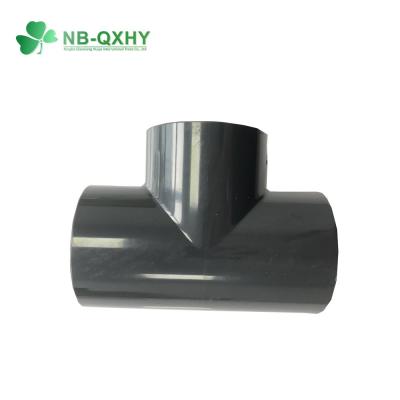 China Round Head Code PVC Equal Tee Forged PVC Fitting Pressure Pipe Fitting at Competitive for sale