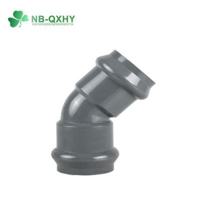 China UV Protection PVC Fitting UPVC ASTM GB Pipe Fittings for Environmental Protection for sale