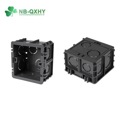 China Custom Electrical Plastic Wall Switch Box With Different Types for sale