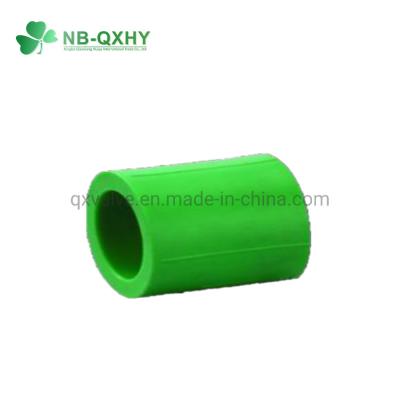 China PPR Pipe Fittings with Pn20 and Pn 25 90 Degree Round Head Code PPR Coupling for sale