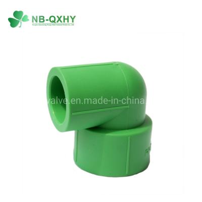 China PPR Fitting Connector PPR Reducing Elbow for Hot and Cold Water Pipes DIN Standard for sale