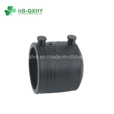 China PE Electro Fusion Couplings for Black Oxide HDPE Pipe Fittings SDR11 SDR17 Pn10 Pn16 for sale