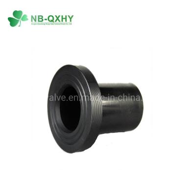 China PE Flange Stub End for Welding Type PE100 Buttfusion HDPE Pipe Fittings in Water Supply for sale