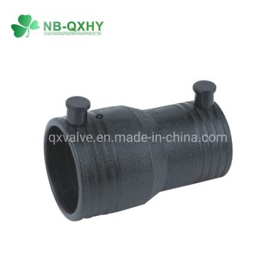 China Reducing HDPE Electrofusion Fittings Weld Reducer Coupling PE Pipe Fitting Connect for sale