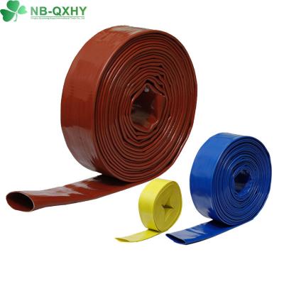 China Samples 1 Piece Min.Order Agriculture Irrigation PVC Layflat Hose All Size Water Hose for sale