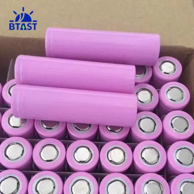 China Pure ternary wholesale price 3.7v 2200ah 2600ah rechargeable li-ion 18650 lithium battery for sale