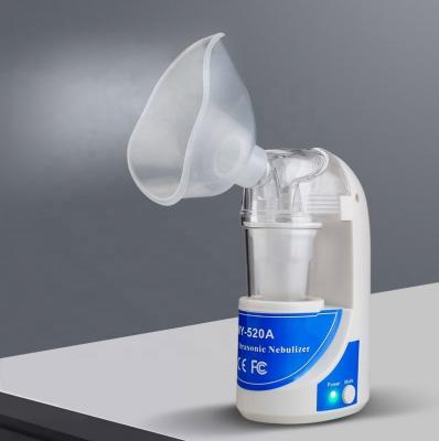 China For commercial & Ultrasonic Vibration Mesh Nebulizer Portable Mini Handheld Steam Compressor Humidifier Home Use Medical Inhaler Machine for sale