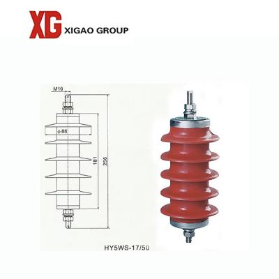 China YH5W-15 3kV 110kv Polymer Zinc Oxide Lightning Arresters for sale