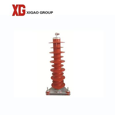 China 3kV-10kV Polymer Zinc Oxide Lightning Surge Arrester Large Creepage for sale