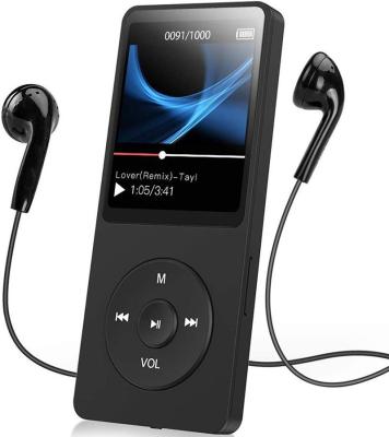 China New Hot Voice Recorder Mp3 Music Player With Built-in Display Speaker LCD VCR Portable Sports MP4 for sale