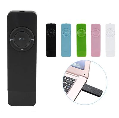 China Ultrathin Portable Mini Card Music Player Sports Running MP3 Walkman USB 2.0 Connector for sale