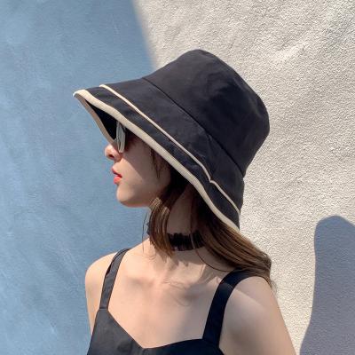 China Fisherman Hat Female Summer Thin Style Total Sun Verified Breathable Korean Version Shading UV Sunblock Sun Hat for sale