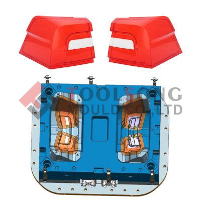 China Double Shot Car Tail Lamp Tail Lamp Lens 2K 3K Automobile RH Left Hand Lens Multi Color Custom Clear Die Plastic Injection Molding Manufacturer for sale