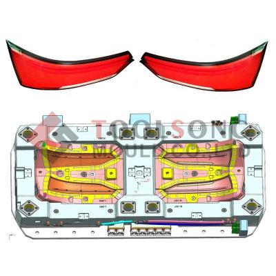 China 20 Years Plastic Tail Cover Rear Light Multi Colors Two Shooting Lens Clear Car Parts Plastic Injection Molding In China Mold City Taizhou for sale