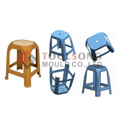 China Plastic Injection Chair Plastic Mold Making Factory Household Taizhou P20 Mold for sale