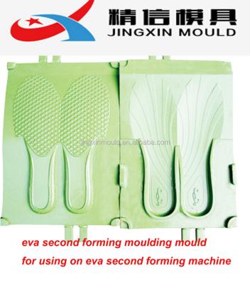 China To produce different type EVA SINGLE/DOUBLE SECOND of EVA insole and outsole FORMING SINGLE MOLDING MOLD, EVA INJECTION SLIPPER MOLD for sale