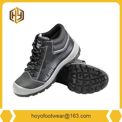 China 2017 Microfiber Steel Toe TPU And PU Leather Safety Shoes for sale