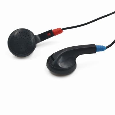 China 3.5mm Plug Free Sample Promotion Comfortable Wearing Earphone Wired Airline Headphones Produced By China Factory With Comfortable Sponge Cover for sale