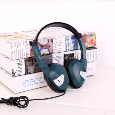 China Popular Factory Sale Headband Cell Phone Earphones For All Cell Phone Black White OEM Ear Tie Aviationlearning Earphone for sale