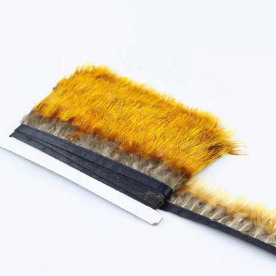 China Decoration Feather Material Natural Pheasant Feather Trims For Clothes Decoration for sale