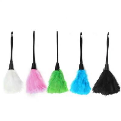 China Plastic Cleaning Handle And Eco - Friendly Reusable Handheld Turkey Feather Cloth for sale