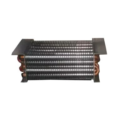 China Refrigeration Parts Copper Fin Evaporator Aluminum Tube And Condenser For Display Cases for sale