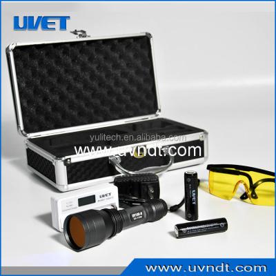 China Protable UVET UV100-N Handheld Fluorescent UV Lamp 365nm LED Inspection Torch for sale