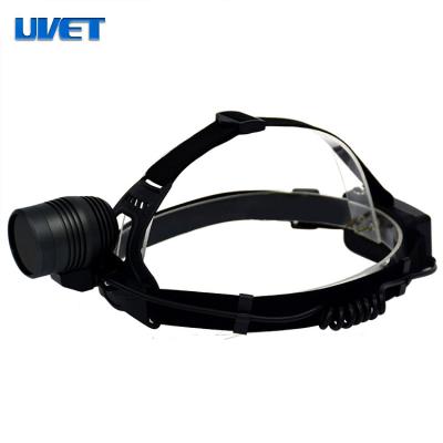 China Penetrant 365nm High Intensity UV LED Headlamp For Penetrant Testing for sale