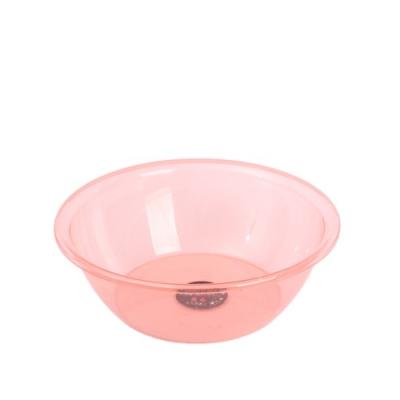 China Sustainable Direct Selling Customized Bright Color Durable Round PET Wash Basin For Vegetables for sale