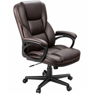 China National Boss Luxury Arm Office Chair (Height) Adjustable Cheap Plastic Leather Computer Executive Swivel From China for sale