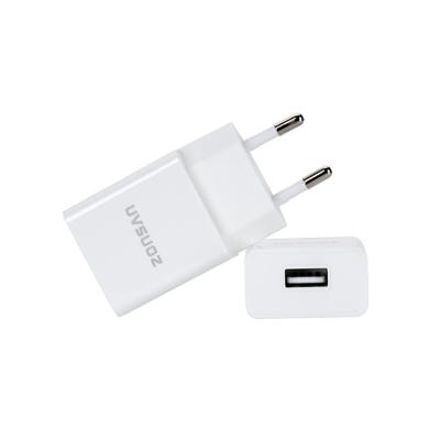 China For Mobile Phone Basic 12W One Port USB Wall Charger For iPhone Samsung Huawei OEM FCC CE for sale