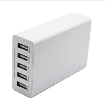 China MP3/MP4 Player Universal Multi USB Charger 5 Port USB Port 5V 8A 40W Left Central Chargers For Phone for sale