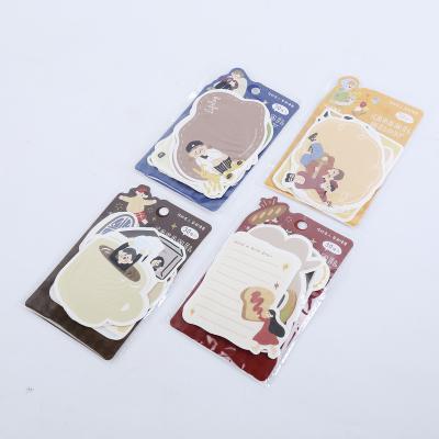 China Factory Wholesale Removable Cheap Cute Custom Transparent Sticky Note Memo Pads Multi-specification for sale