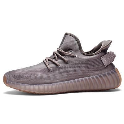 China Yeezy 350V2 Style Shoes Stock Breathable High Quality Walking Running Sports Shoes Sports Breathable Mesh Shoes Men Sneaker Manufacturer for sale