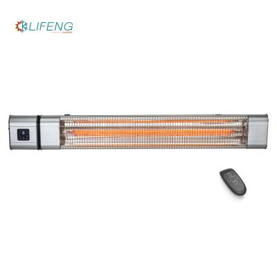 China Exterior Wall Mounted Carbon Fiber Infrared Outdoor Patio Heater For Commercial Use for sale