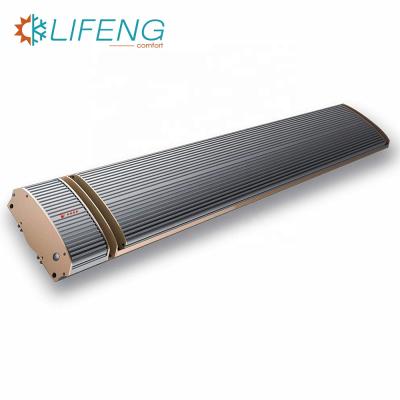 China Fashional Wall Climbed Top Infrared Radiant Electric Outdoor Heater 2400W for sale