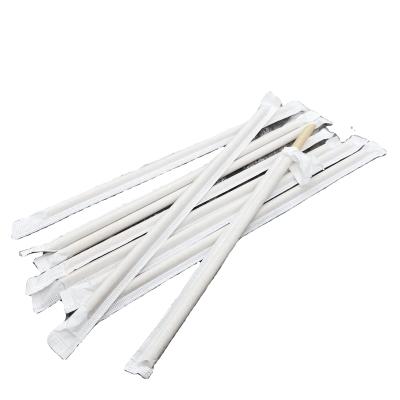 China Straw Kraft Paper Drinking Straws Contemporary Paper Drinking Straws, Decoration for Party, Holiday, Eco Individually Wrapped Biodegradable Disposable Straws for sale