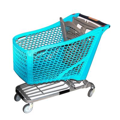 China Unveiling Material Good Price Best Price Supermarket Shopping Trolley High Level for sale