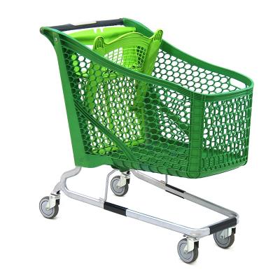 China Unveiling Supermarket Trolley Shopping Grocery Shopping Cart for sale