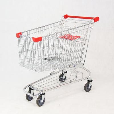 China Unveiling 150 Liter Supermarket Shopping Trolley Property Cart Home Shopping Mall Warehouse Management Truck for sale