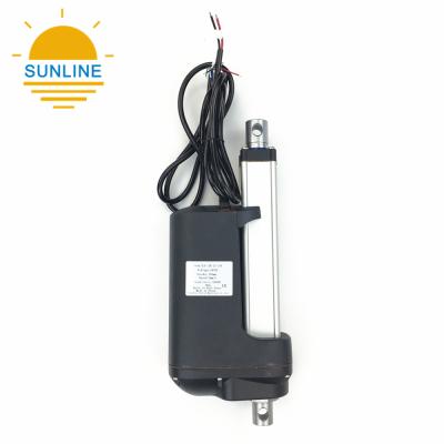 China Waterproof 24 Volt IP65 Metal Shell Big Stroke Customization Thrust Linear Actuators For Industrial System for sale