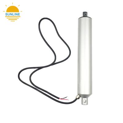 China Waterproof Manual DC Motor Linear Actuator Tubular Linear Actuator For Recliner Chair TV Lift Lift Table for sale