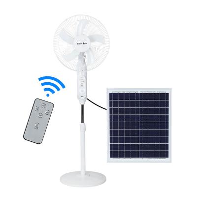 China Hotel Fan Solar Powered Rechargeable Led Solar Panel Attic Fan Solar Powered Fan Remote Control for sale